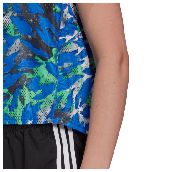 Adidas Γυναικεία κοντομάνικη μπλούζα Primeblue Fast